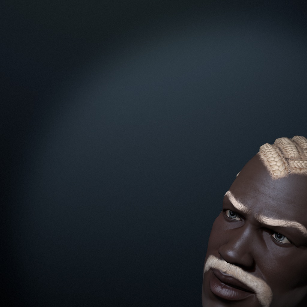 Negro in Speedo
