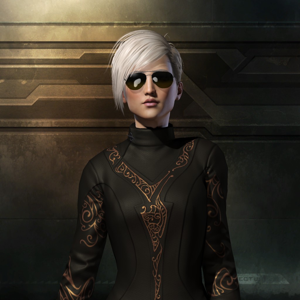 Blanche en Gold