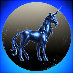 Blue Unicorns Love Pineapple
