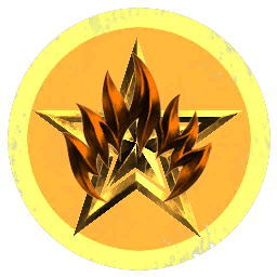 Crimson Gold Stars
