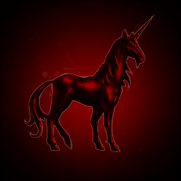 Bloody Red Unicorn