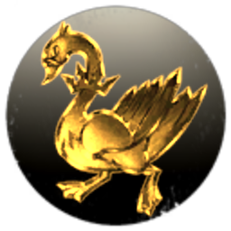 Awesome Golden Fighting Geese
