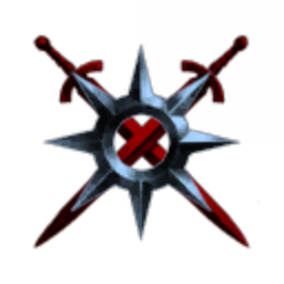 The blue sun red swords