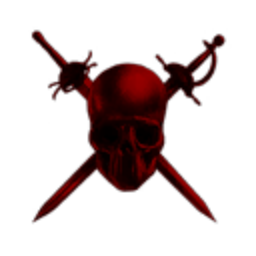 Two bloody swords