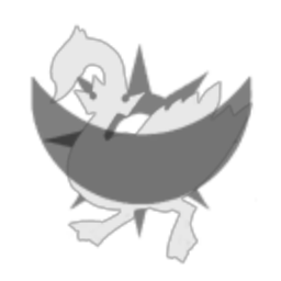Striped Drake Silhouette
