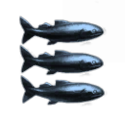 Three deranged whales.