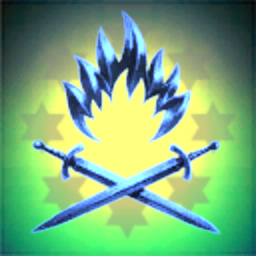 Blue Fire Storm