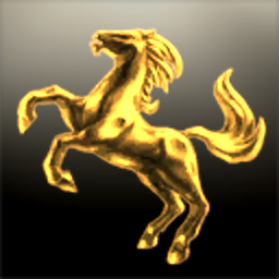GOLDEN HORSE GenghisKhan's