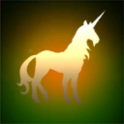 Trippy unicorn picture