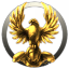 Global gold cosmic eagle