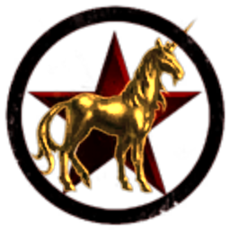 Le' golden Unicorns in Space