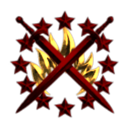 Swords and stars of fire