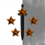 Five stars and sword