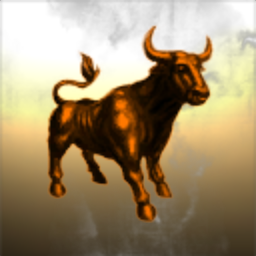 Colorful Eye Bull