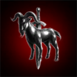 goat on a stick