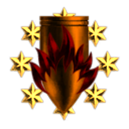 Flame and Sheild Millitary services
