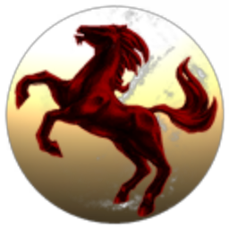 Horses in the back