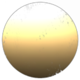 lustiger gelber Ball
